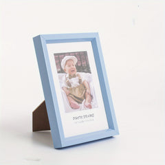 Newborn Boys Girls Plastic Photo Frame Desk Ornament