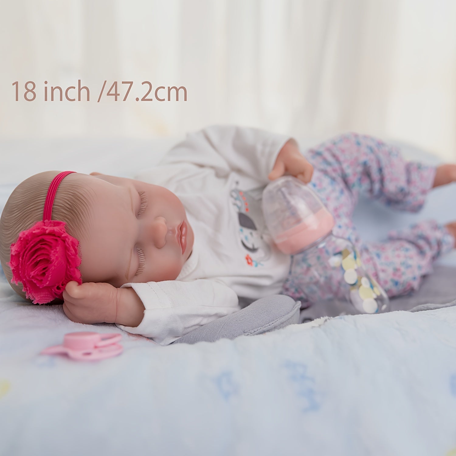 Reborn Baby Doll Realistic Soft Body Lifelike Newborn Baby Doll