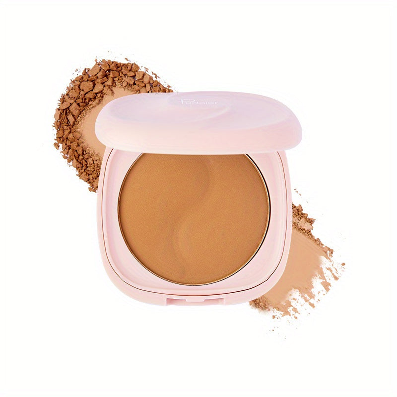 Matte Finish Concealer Compact with Mirror and Puff