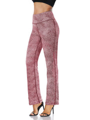 High Waist Skinny Flare Pants Sports Fitness Yoga Running Yoga Pants
