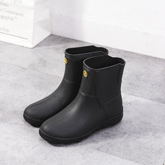 Men's Knee High Rain Boots Waterproof Non Slip Outdoor Work Fishing