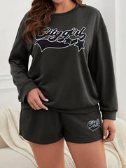 Casual Lounge Set Women's Pajamas Two Piece Set