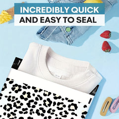 Thickened Printed Bags 25.4x33.02 Cm No Padded Envelopes Leopard Printed
