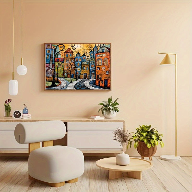 1000 Piece Large Jigsaw Puzzle for Adults - DIY Home Decor - Frameless