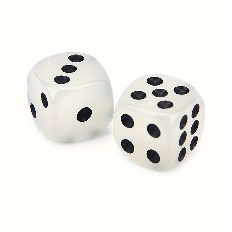 4PCS Dots Luminous Dice 6 Side Dices For Board Game Night Bar KTV