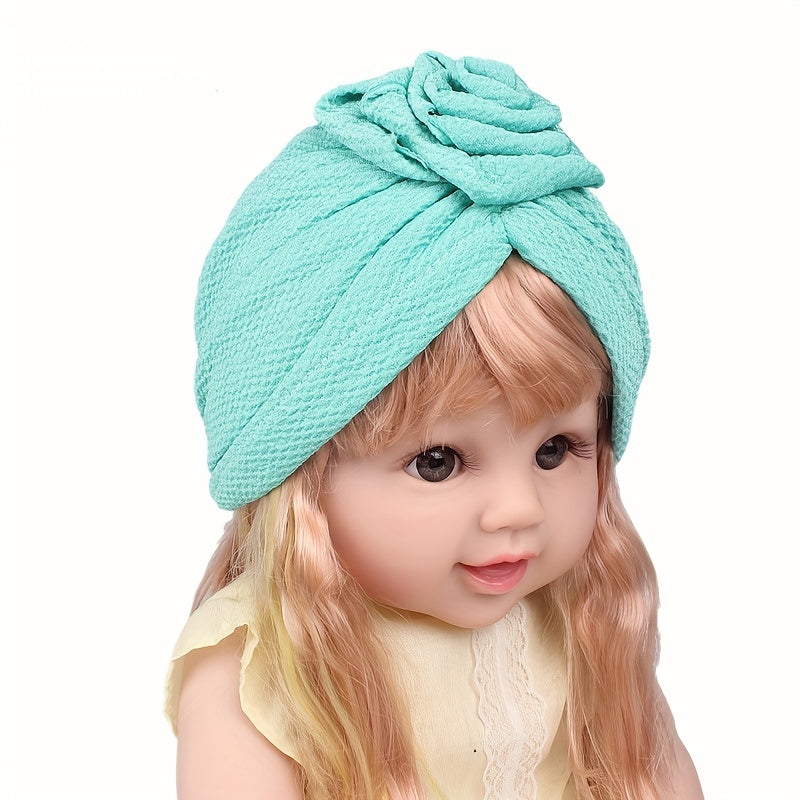 Soft Breathable Sleep Cap for Curly Hair - Adjustable Bath Cap for Girls