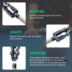 3 In 1 Snooker Pool Cue Tip Tool Billiard Cue Accessories