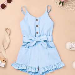 Toddler Girls' Cami Romper for 6 Months-5 Years