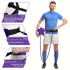 Adjustable Soccer Volleyball Rugby Trainer for Single Practice