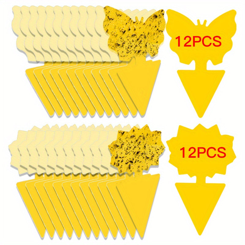 Sticky Traps for Fungus Fruit Fly Mosquito Bug Control Indoors Outdoors