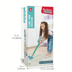 Kids Interactive Vacuum Cleaner Toy with Realistic Cleaning Sounds