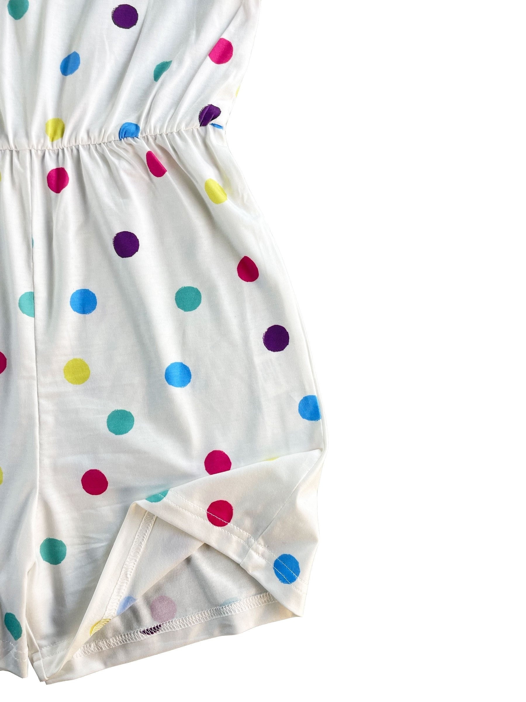 Toddler Girls Polka Dot Rompers For Beach Vacation