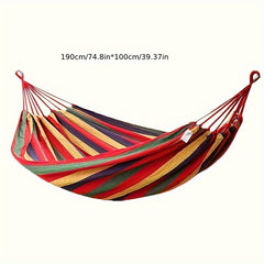 Thick Fabric Single Hammock Swing Chair - Outdoor Camping Travel