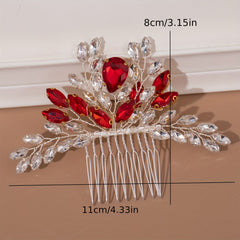Crystal Hair Comb Bridal Wedding Hair Accessories Head Jewelry