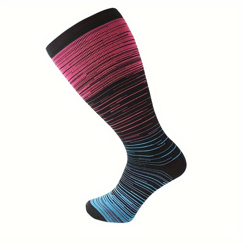 Gradual Compression Socks for Sports and Fitness