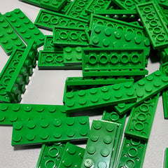 DIY Building Blocks Set 3795 Base Plate 2x6 Short Bricks for Kids