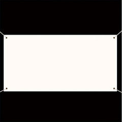 DIY Decorative Banner Party Sign Blank Polyester Sublimatio