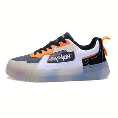 Men's Block Alphabet Detail Skate Shoes for Youth