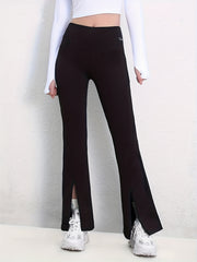 High Waist Yoga Pants Butt Lifting Flared Leggings