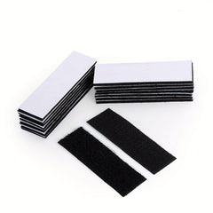 20pcs Hook and Loop Strips - Heavy Duty Mounting Strips for Home or Office Use