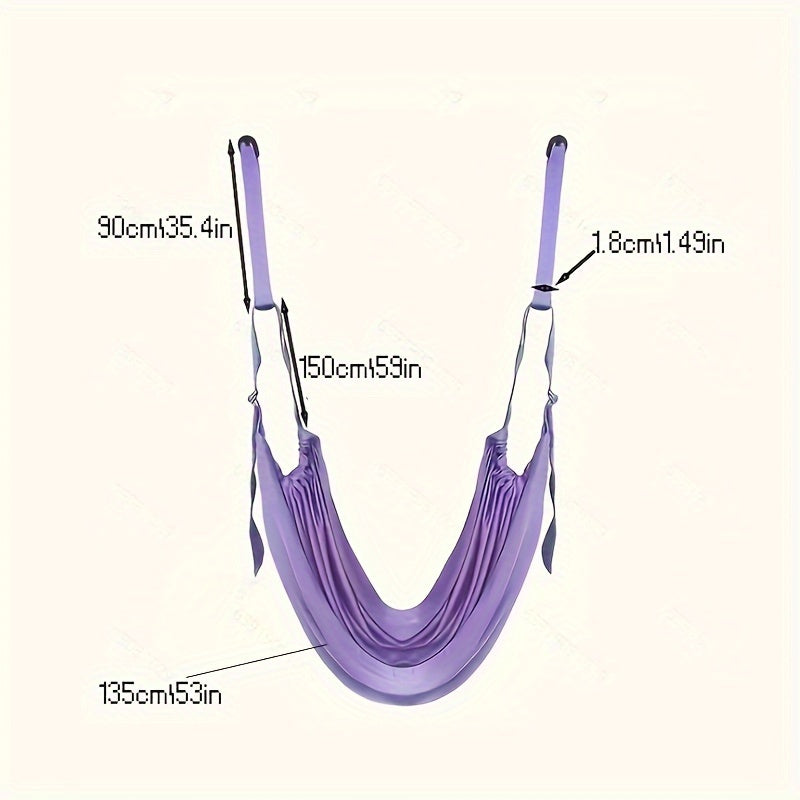 Adjustable Yoga Strap for Stretching and Fitness Pilates Resistance