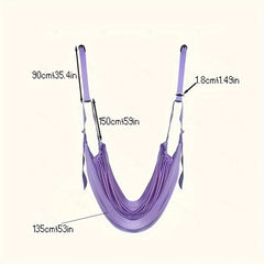 Adjustable Yoga Strap for Stretching and Fitness Pilates Resistance