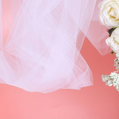 1pc 54 20 Yards Tulle Roll Polyester Fabric for Wedding Room DIY Gift Decoration