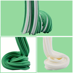 2pcs Butter Slime Kit Set Scents Dual Colors Slime Putty Soft & Non Sticky