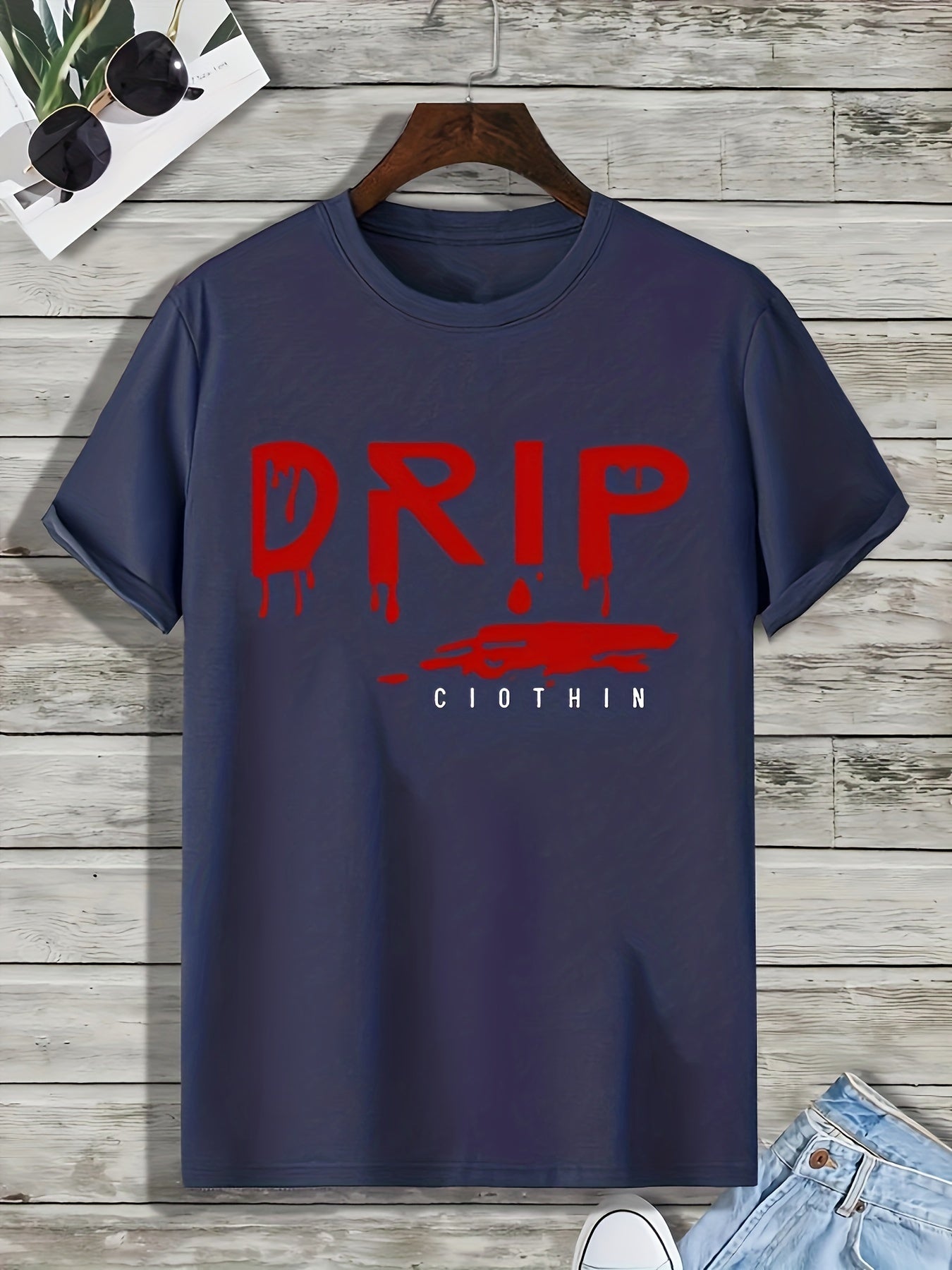 Men's Comfy Active Tee for Summer Outdoor