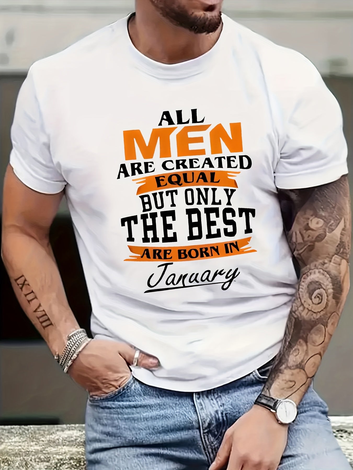 Men's Casual Stretch Tee for Outdoor Summer Wear