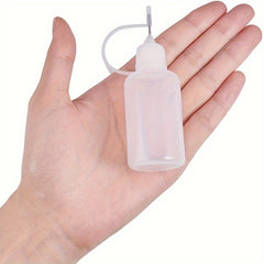 5pcs Needle Tip Glue Applicator Bottle Set 10ml 20ml 30ml