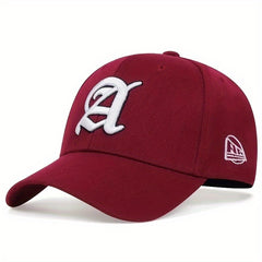 Men's Gothic A Letter Baseball Cap Adjustable Hat
