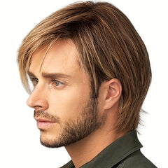 Men's Short Wig Costume Wigs for Parties
