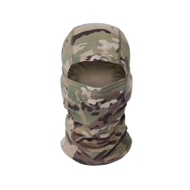 1pc Camouflage Balaclava Face Mask Neck Gaiter for Outdoor Activities