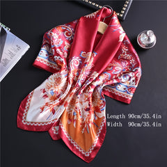 Satin Hairscarf Silk Feeling Sexy Bustier Multiple Wearing