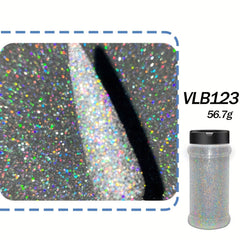 Holographic Glitter Fine Glitter Powder Craft Resin Nails Laser Shakers Bottle