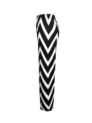 Women's All Over Print Loose Pants for Spring & Fall