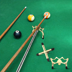 3pc Retractable Billiards Cue Stick Bridge w/ Removable Brass Head