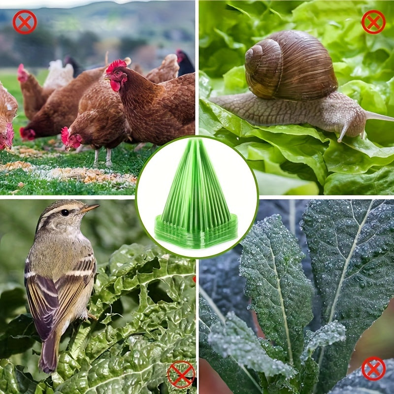 10pcs Reusable Plant Bell Jars Protect Plants Birds Frost Snails