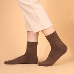5 Pairs Soft Crew Socks Women's Stockings