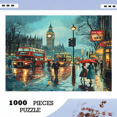 1000pcs Mini Puzzle Vibrant Artwork Positive Affirmations Perfect Gift