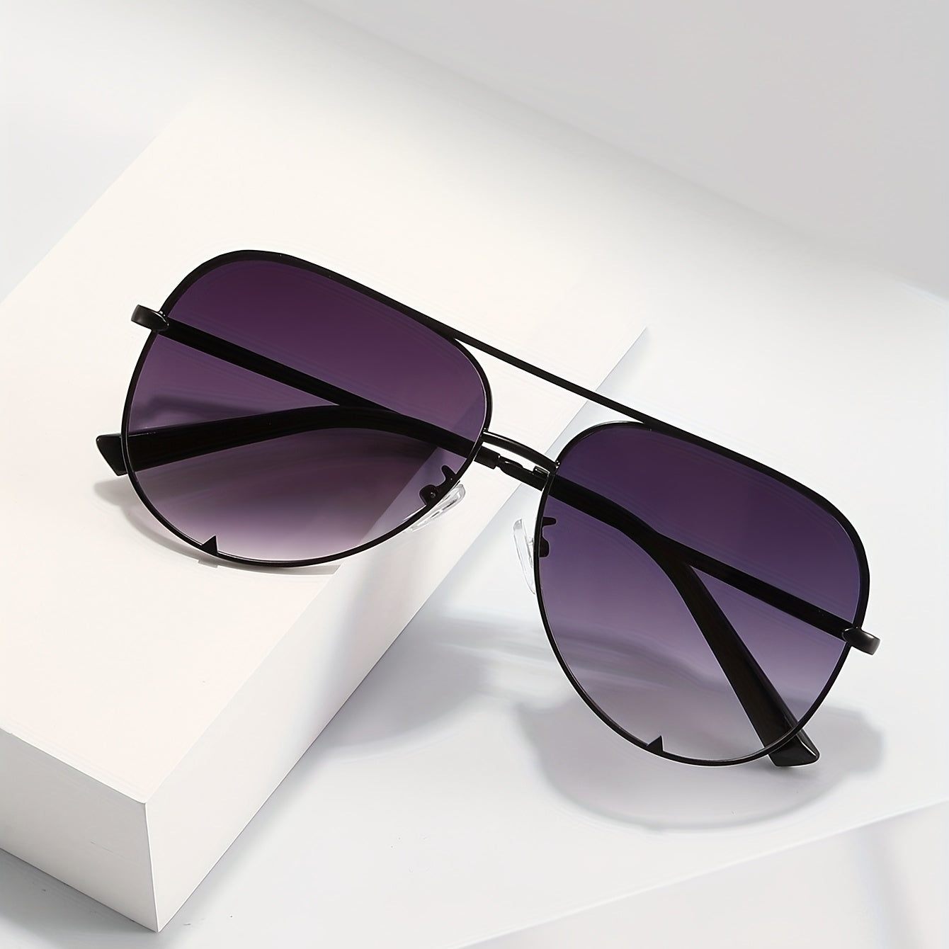 Casual Gradient Aviator Sunglasses UV400