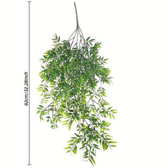 Artificial Bamboo Leaves Wall Hanging Decoration
