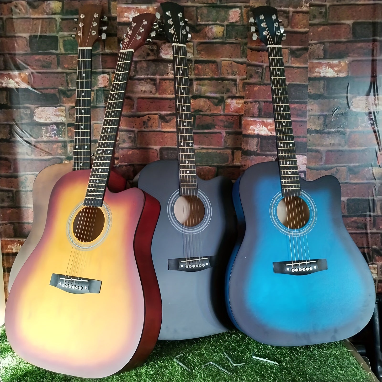 41 Inch Guitar for Adults Beginners Kids Boys Girls Practice Musical Instruments
