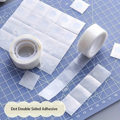 100 Stickers Non-marking Dot Adhesive Double-sided Paste