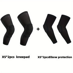 4pc Small Sports Knee Elbow Protection Set Skating Riding Running Yoga