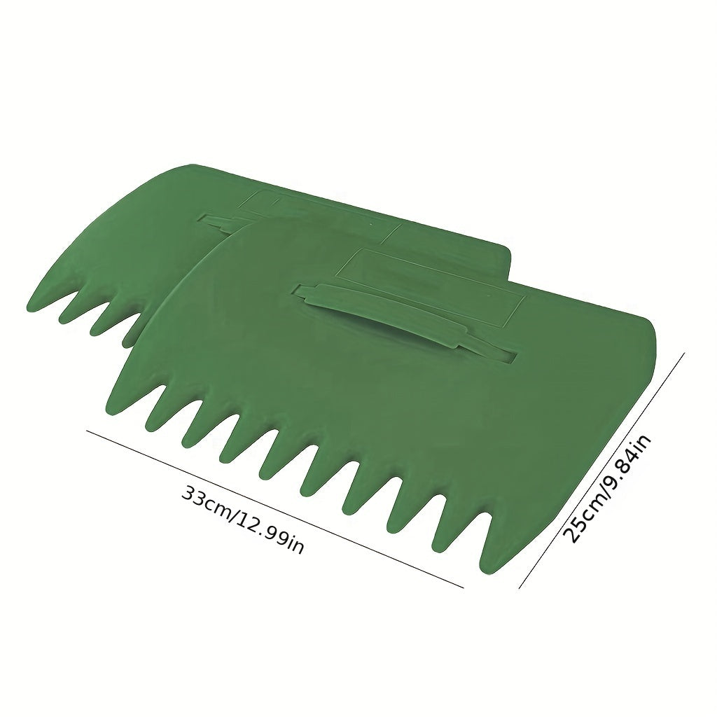 2pcs Leaf Collector Set Grabs Leaves Garden Cleaning Shovel