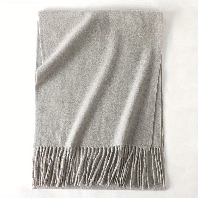 Unisex Windproof Boho Bandana Scarf with Tassels