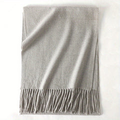 Unisex Windproof Boho Bandana Scarf with Tassels