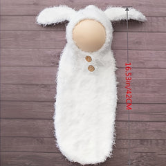 Soft Dog Sleeping Bag With Hat for Newborn Photography